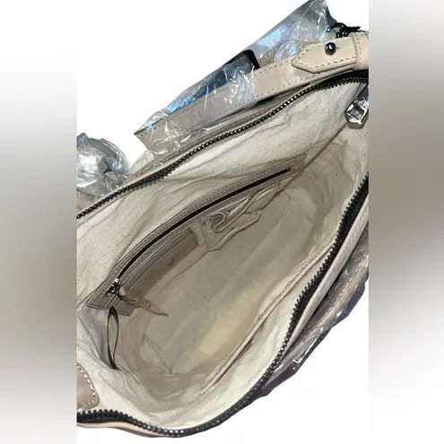 Botkier Warren Convertible Hobo Bag with Front Pocket & gunmetal hardware studs