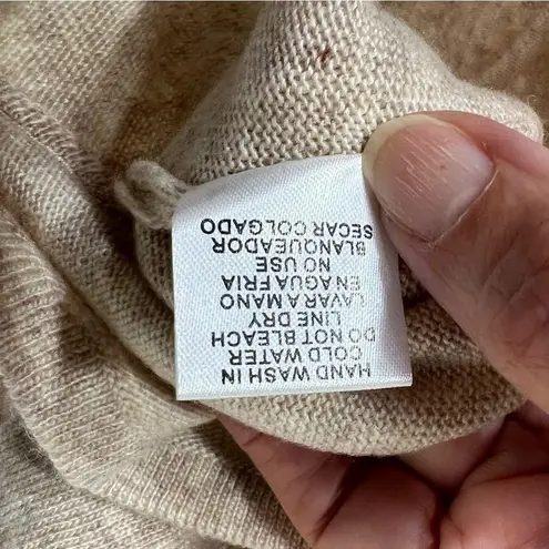 La Miel by Hyped Unicorn Beige V Neckline Dolman Batwing Sweater Sz S/M Size M