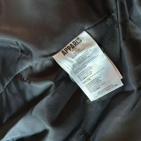 NWOT Apparis Celine Single Breasted Blazer in Faux Wool S Black