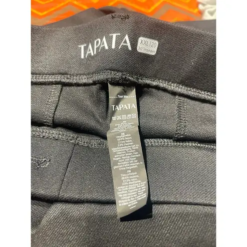 Tapata Stretchy Straight Black Dress Pants with Pockets SizeXXL (20) New Size XXL