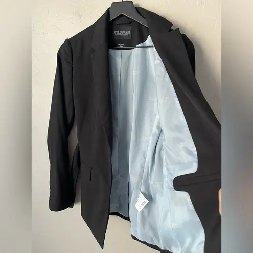 Wildfang empower belted blazer black small