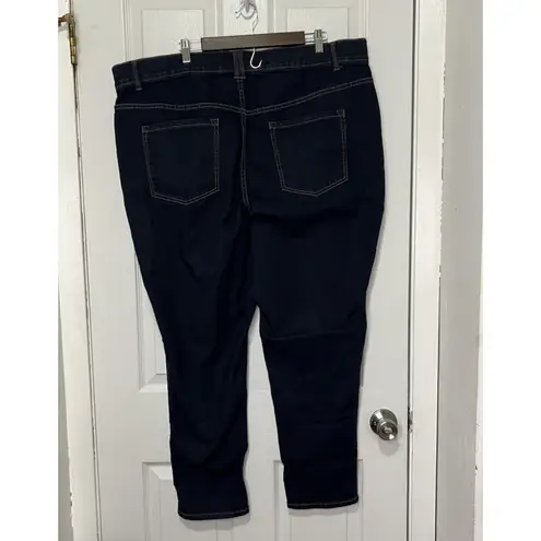 Venezia Women’s Jeans Size 28 Dark Wash Blue Denim Classic Casual Plus Size Jean