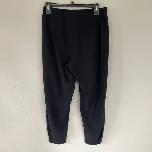 Babaton Aritzia Black Dexter Pull On Jogger Trousers (M)