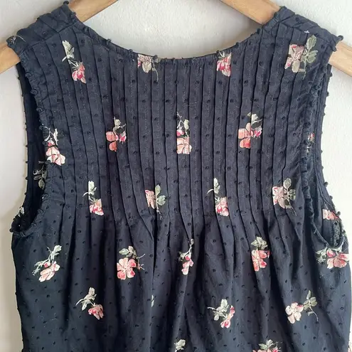 Ulla Johnson Cecile Blouse Black Floral