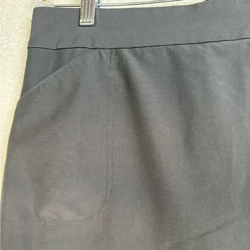 Peter Millar  Black Golf Skort Size 8