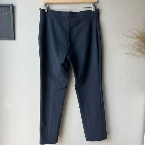 Akris Punto Trouser Pants Navy Blue Slim Fitted Tailored Pants Size 8 - Image 7