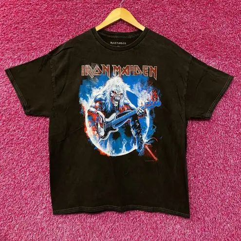 Iron Maiden Fear of the Dark Live Heavy Metal Band Tee large