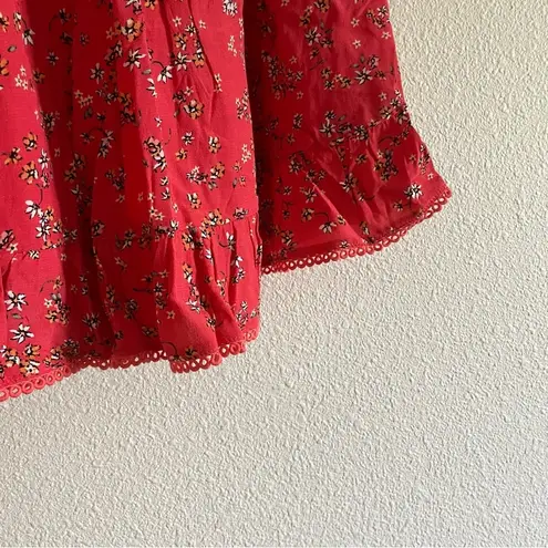 Lost + Wander NWT  Pink Floral Skirt Size Medium