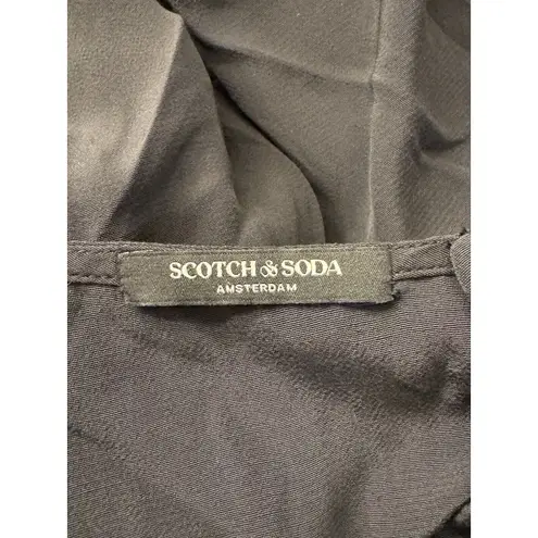 Scotch & Soda Amsterdam Park In Bloom Jumpsuit with keyhole neckline Size 40