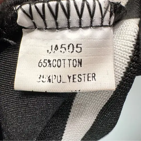 SJ Style Boutique Brand Gray & Black Ringer Trim Zip Front Varsity Jacket Size S