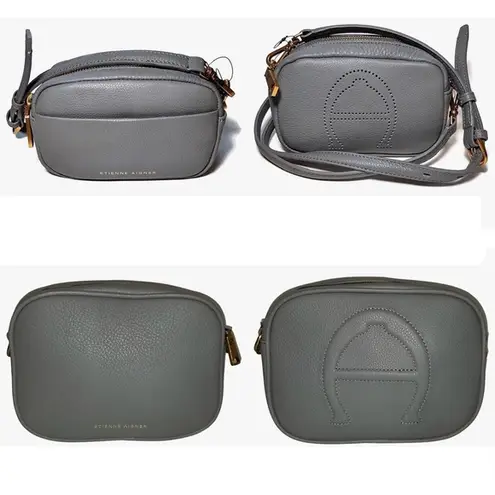Etienne Aigner - Adeline Mini Ca Double Zip Crossbody Camera bag โslateโ gray ๐