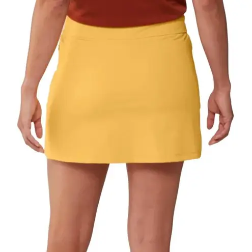 Alder Get Dirty Skort in Banana Yellow, Size 3XL Yellow