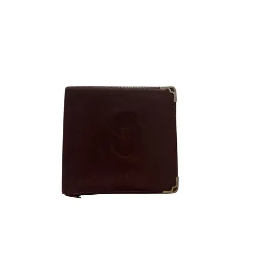 Cartier Vintage Men’s Leather BiFold Wallet