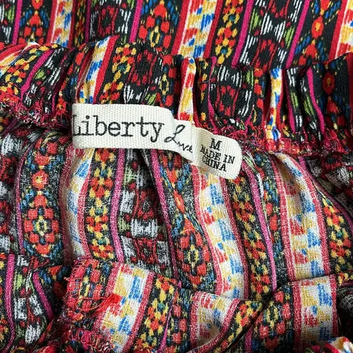 Liberty Love •Scandinavian peasant blouse•sz M