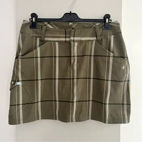 Smartwool Plaid Merino Wool Mini Skirt – Gorpcore Utility Outdoors Preppy