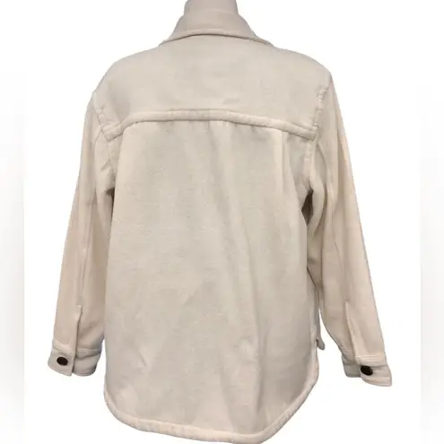 Free Assembly Women's Wool Blend Shirt Jacket Size L