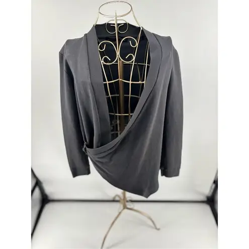 All Saints Irina Gray Side Zip Cardigan Women’s Size Small