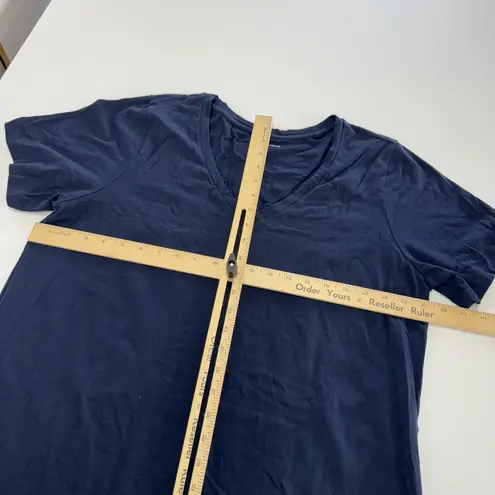 Universal Standard Dress Womens Small Navy Blue Tesino Washed Jersey Casual