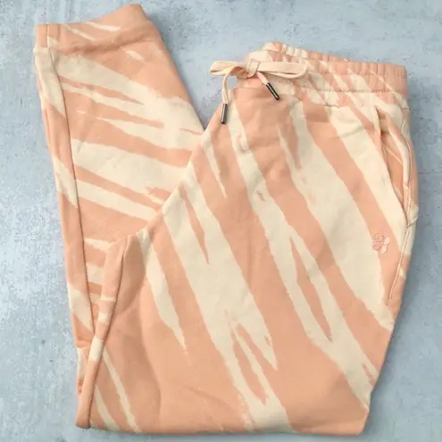 Sweaty Betty  Essential Pocket Joggers Nectarine Orange Tie Dye NEW