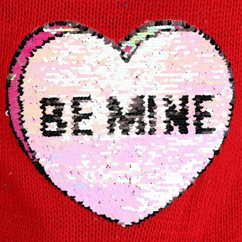 NWT Unisex Valentine's Day Be Mine Sweater Red Size 2X