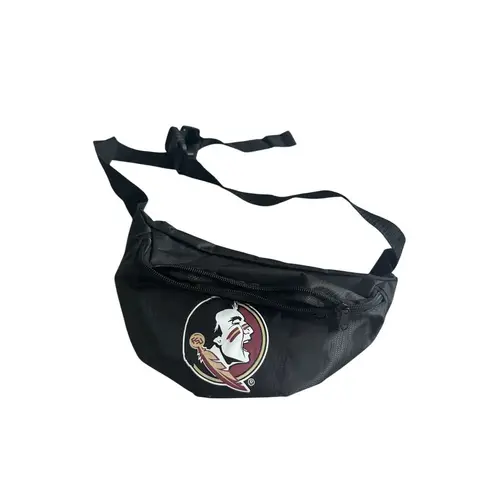 FSU Florida State Logo Mascot Fanny Pack Waist Bag Black