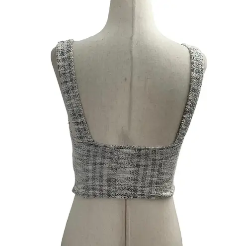 Et Clet Ivory Crop Top Women's Size Small | 46-4