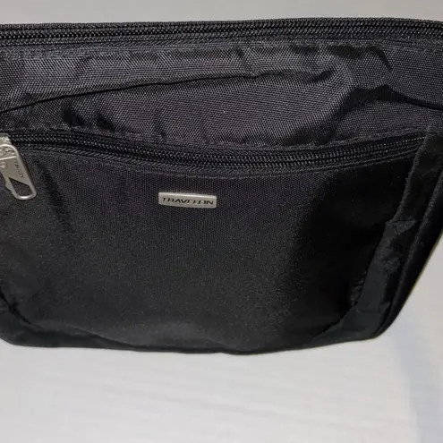 Travelon Sleek Black Shoulder Bag