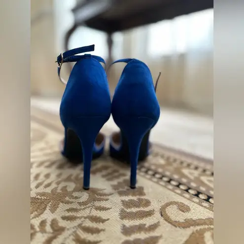 Dream Paris Ankle Strap High Heel Pointed Toe Stiletto