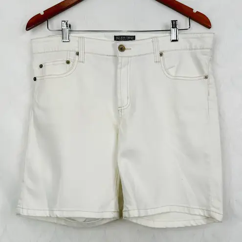 Polo  Jeans Company Ralph Lauren White Denim Jean Shorts Size 10