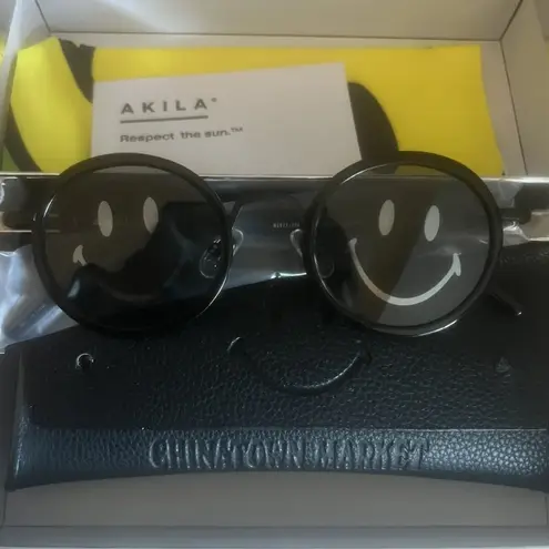 Ethos New Chinatown Market & AKILA Link for Smiley-Doused  Sunglasses