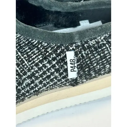 P448 Women’s Bubble Shaka Size 8.5 Black Gray Slip On Shoes Vibram Soles EUC