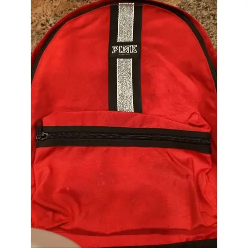 Pink Brand Red Backpack. Preloved