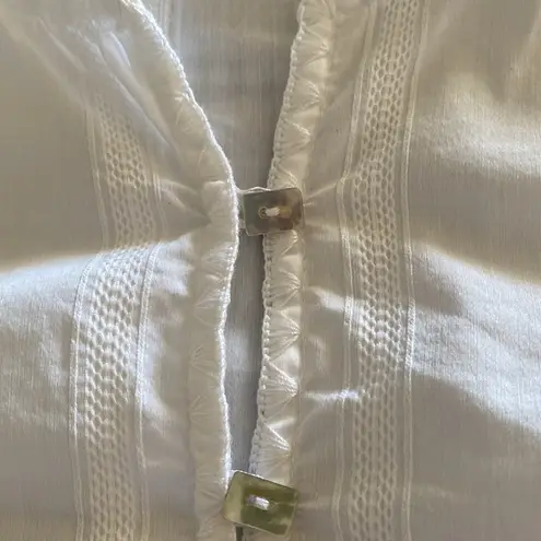 Piazza Sempione White Blouse made in Italy IT 44 S