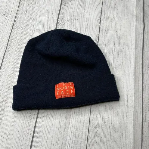 The North Face Navy Blue Beeanie Winter Hat