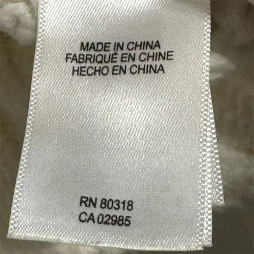 Denim & Supply Ralph Lauren Lucky Brand XS Chunky Cable Knit Fisherman Sweater Crewneck Pullover Ivory