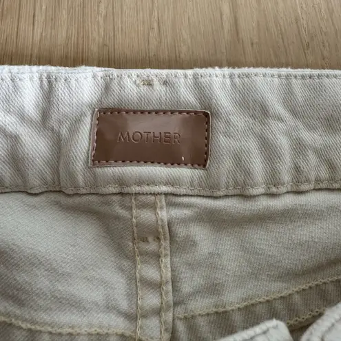 MOTHER The Looker Cream For A Day Jeans Size 24