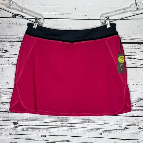Kiwi Kate NWT Size XL Pink Pull On Athletic Active Skort