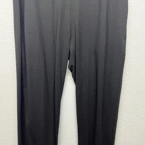 Habitat Pull On Black Leggings/Pants Womens Large Casual Workwear Minimalist