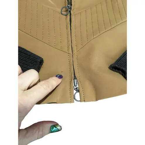 GATTINONI Women's Size 6 US Jacket Fitted Silhouette Wool Knit Sleeves #N5