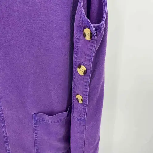 Vintage AKS by Amy K Su Nordstrom Maxi Dress Womens Large Purple Lyocell Pockets