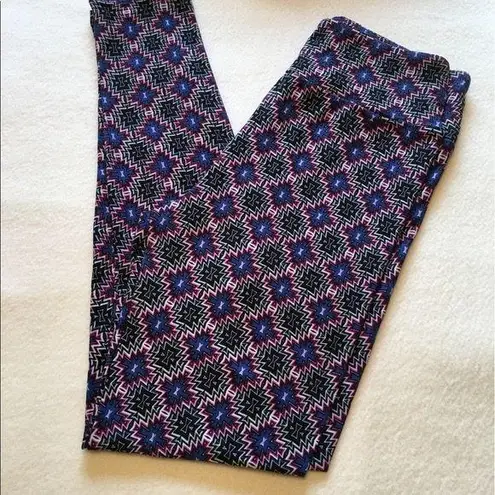 LuLaRoe  Geometric Maze O/S legging - Image 1