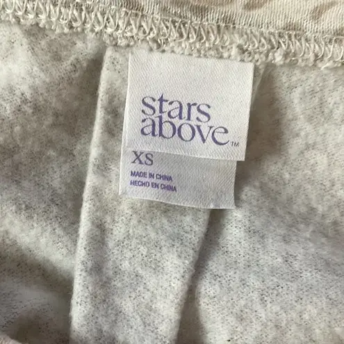 Stars Above Cream with Tan & Pale Pink Animal Print Short Cuff Sleeve Sweatshirt