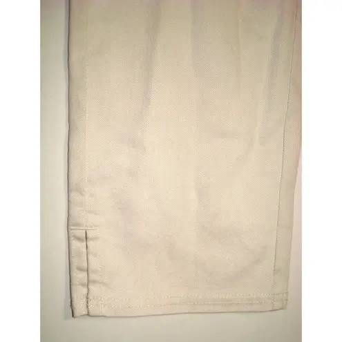 prAna New NWT Womens 4 27 Kayla Jeans White Crop Chino Organic Elastane High Ris