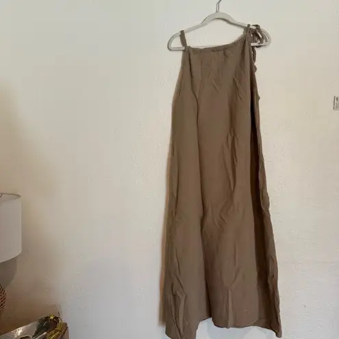 The Simple Folk, The Simple Folk, The Weekend Dress Woman Tan Size L