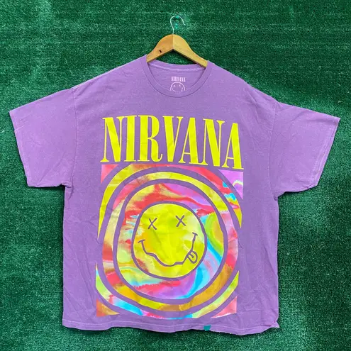 Nirvana Nevermind Grunge T-Shirt Size Extra Large