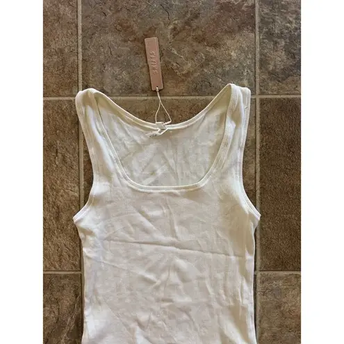 SKIMS Cotton Rib Tank Bone Size XL