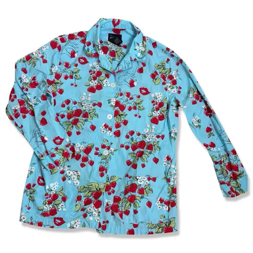 Nick & Nora Vintage Strawberry Kiss Pajamas