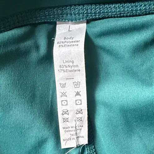 Unbranded Women’s Teal Sheer Midi Sport Skirt w/ Built