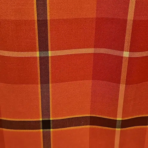 Ellen Tracy 💕LINDA ALLARD 💕 Plaid Button Down Shirt ~ 100% Silk NWOT