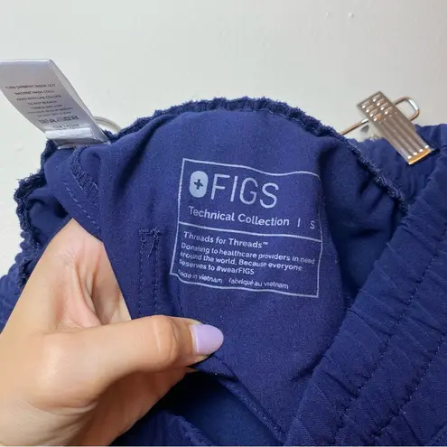 FIGS  | Zamora 6-Pocket Jogger Scrub Pants in Navy Sz Small